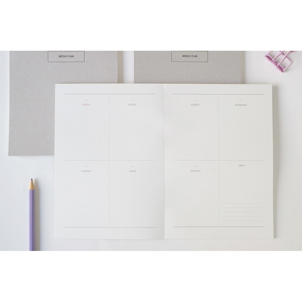 Weekly Plan A5 - undatiert – Bild 3